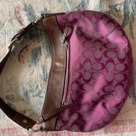 Coach saddle bag y2k, purple - Picture 2 of 5